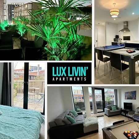 Lux Livin' Apartments - Luxury 2 Bed Apartment With Sky Garden マンチェスター エクステリア 写真