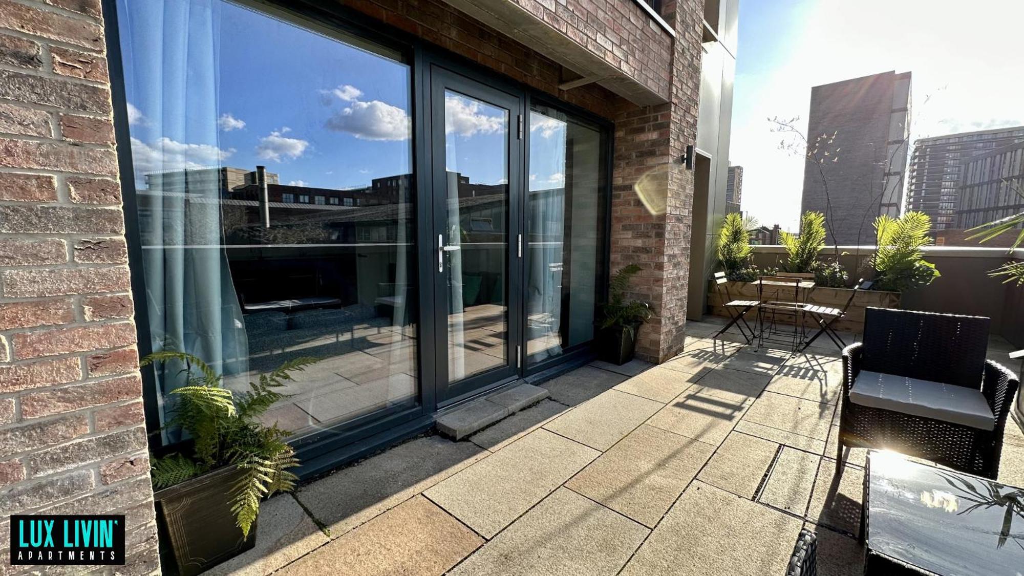 Lux Livin' Apartments - Luxury 2 Bed Apartment With Sky Garden マンチェスター 部屋 写真
